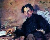 Portrait of Stephane Mallarme - 爱德华·马奈